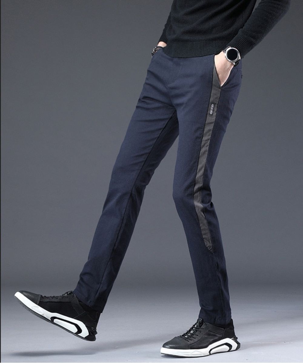 Menn Slim Fit Casual Pencil Pants