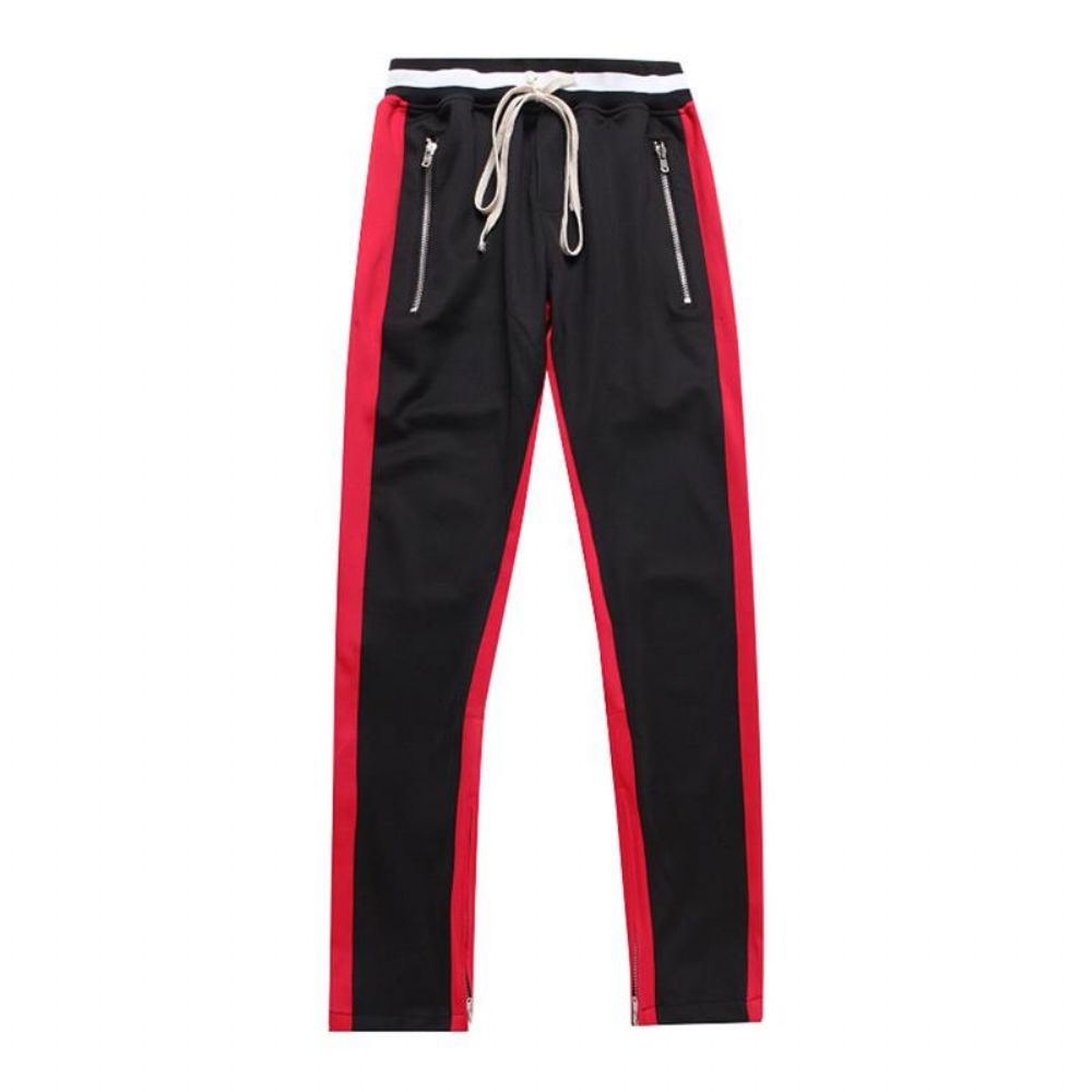 Stripete Track Lange Skinny Joggers