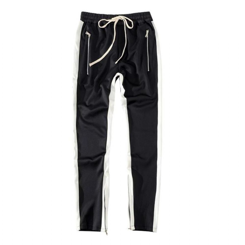 Stripete Track Lange Skinny Joggers