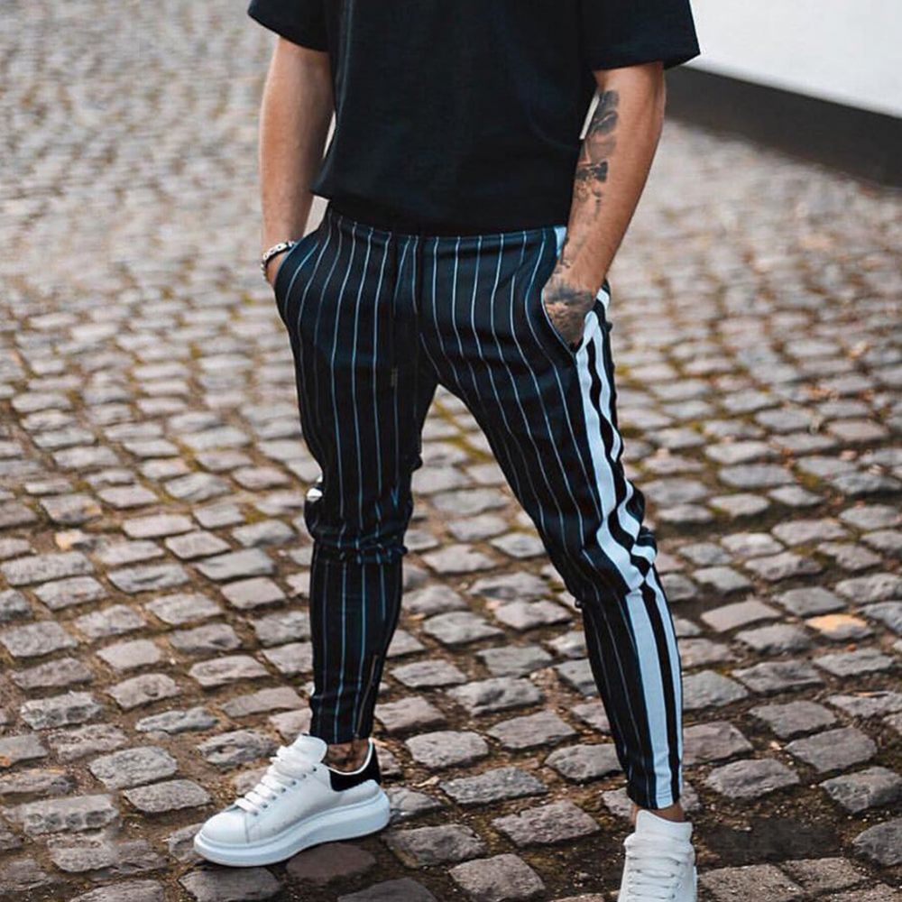 Style Stripete Blyantjoggere