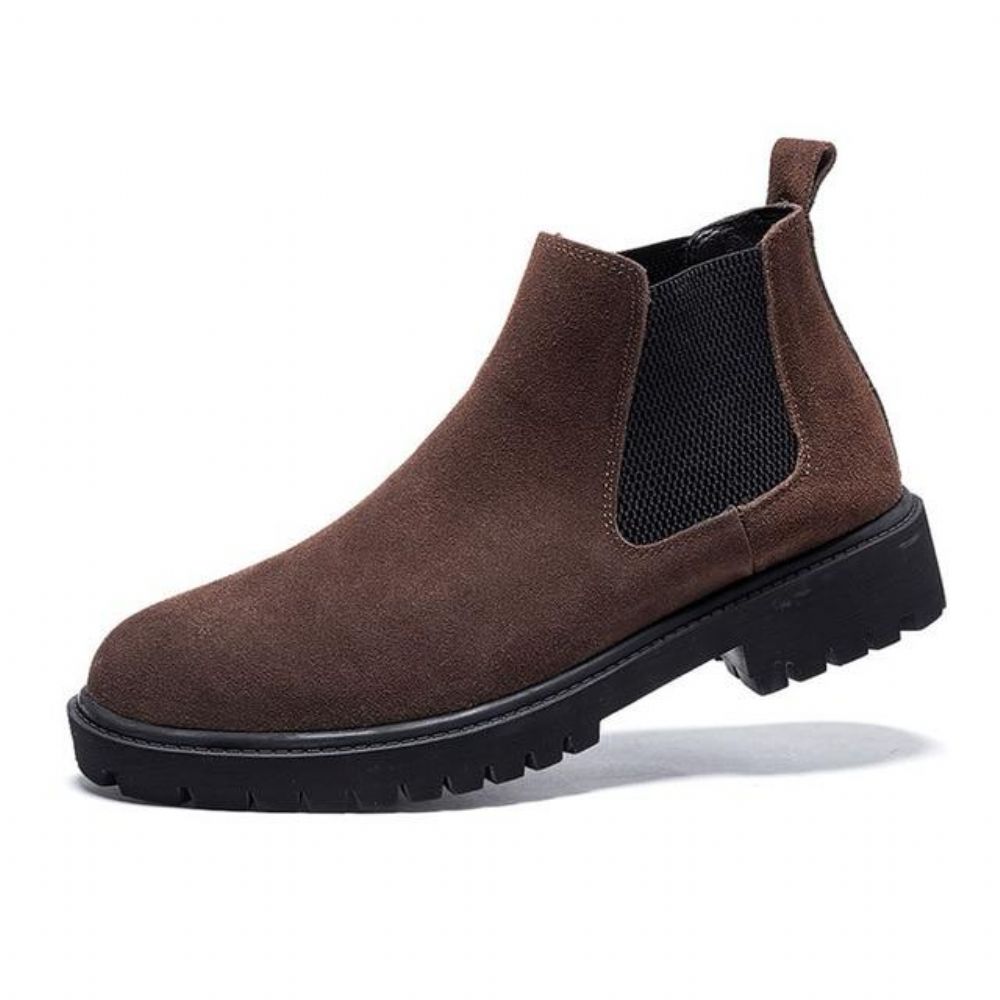 Chelsea Boots Semsket Skinn