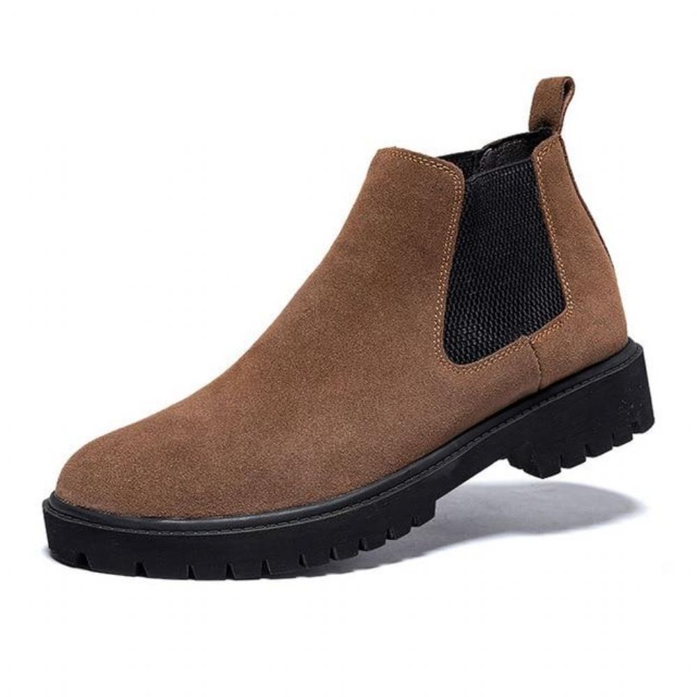 Chelsea Boots Semsket Skinn