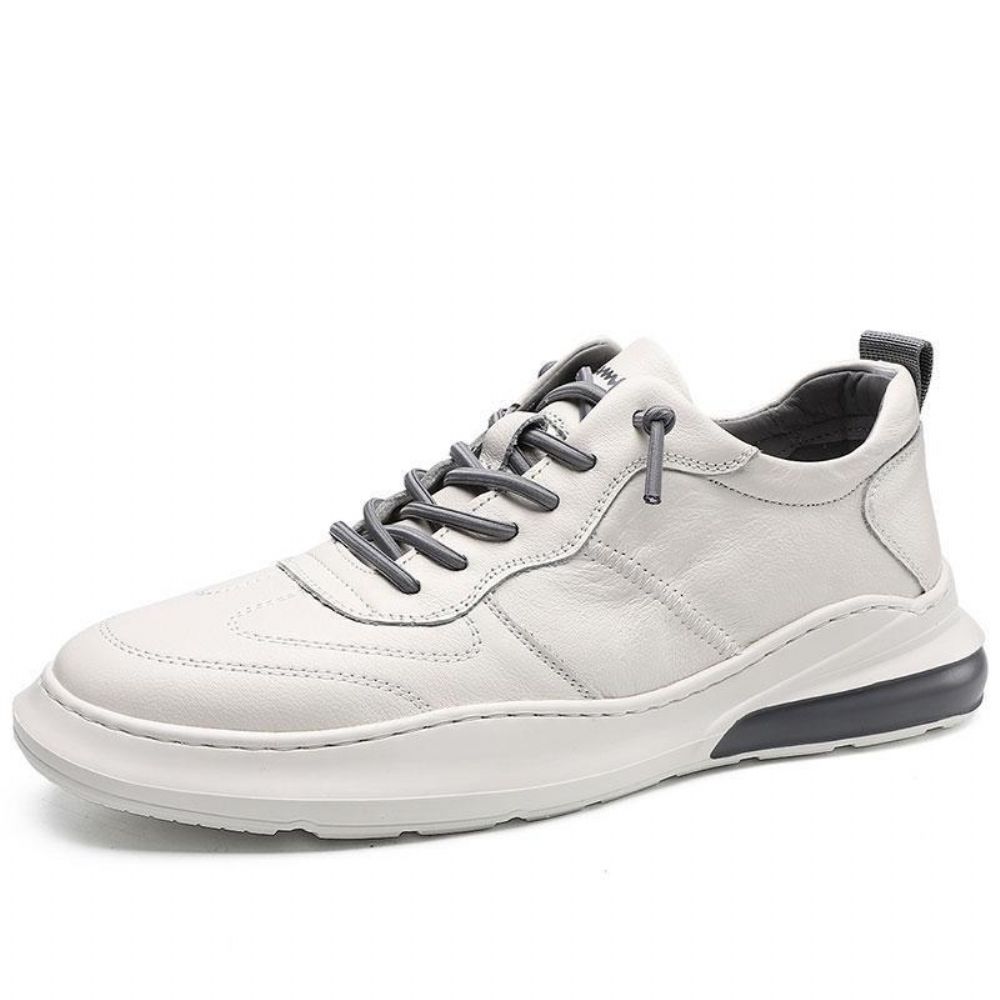 New York Style Leather Sneaker Sko