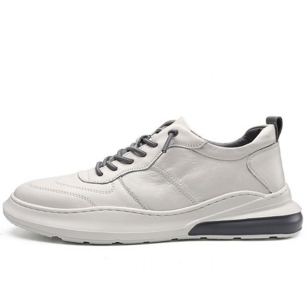 New York Style Leather Sneaker Sko