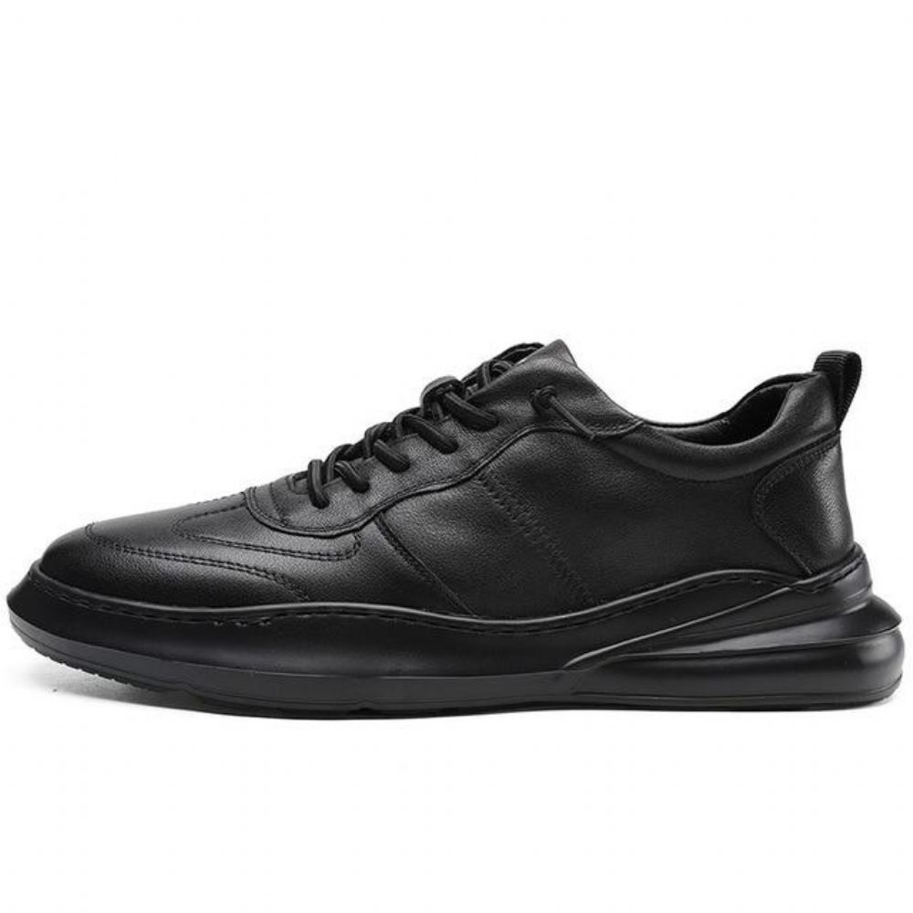 New York Style Leather Sneaker Sko