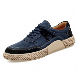 Urban Design Sneakers I Semsket Skinn